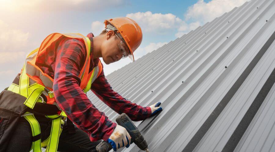 Professional metal roof installation in West Fairlee, VT
